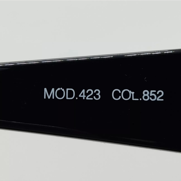 VERSACE BLACK SUNGLASSES MOD.423 - Picture 4 of 11